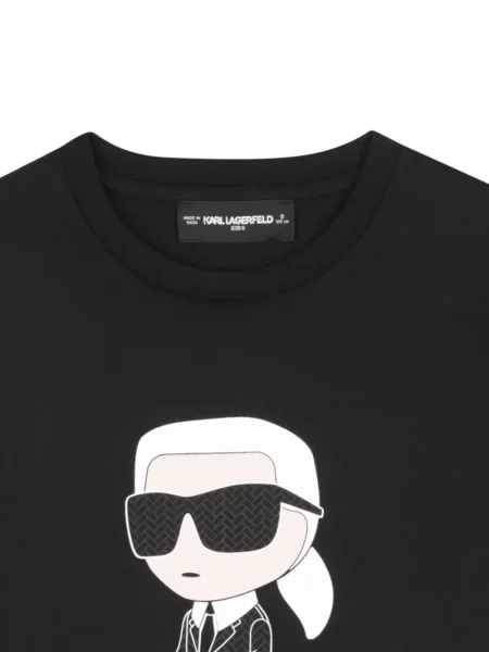 Koszula dziecięca Karl Lagerfeld czarna