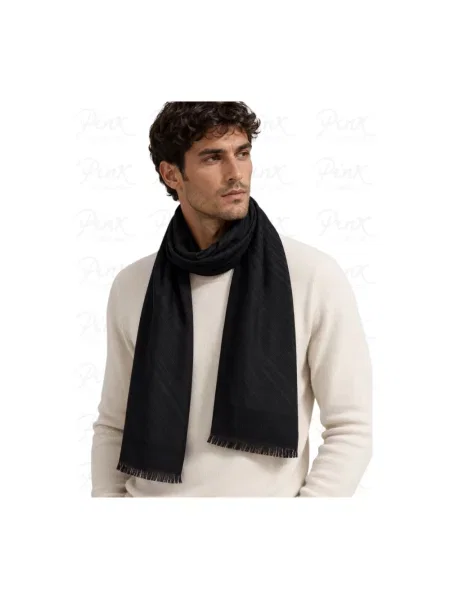 Szal Emporio Armani czarna