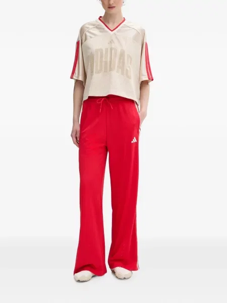 Tricou Adidas cu imagine plasă cu dungi negru