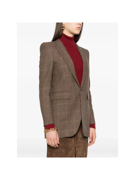 Marynarka Saint Laurent brązowa