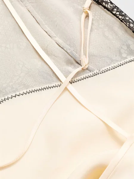 Сукня міді MANGO бежевий