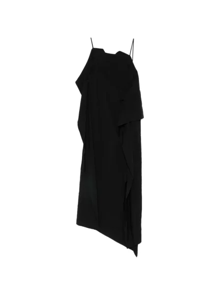 Rochie Christian Wijnants drapată de costum negru