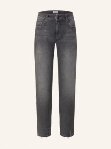 Pnts Mom Jeans The Slim 05 dunkelgrau