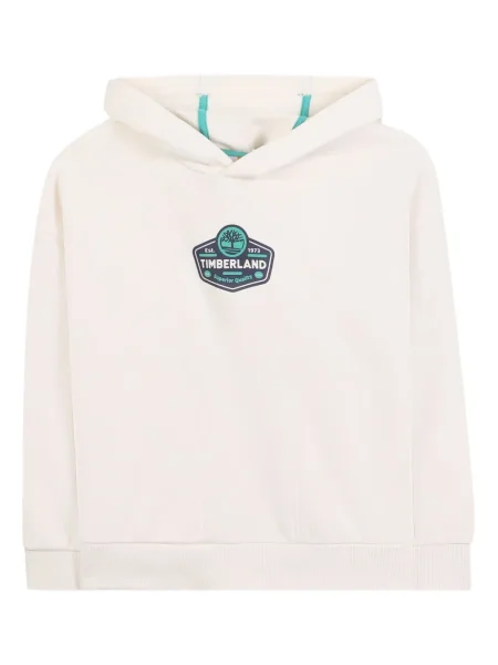 Bluza z kapturem dziecięca Timberland biała