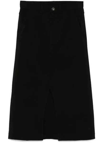 Fustă Chocoolate cu broderie negru