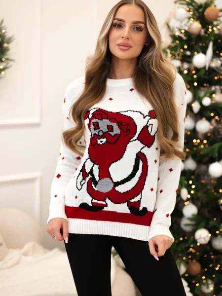 Sweter Kesi biały