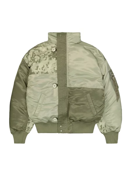 ALPHA INDUSTRIES Geacă de primăvară-toamnă oliv / pastel verde