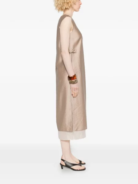 Rochie midi Peserico fără mâneci