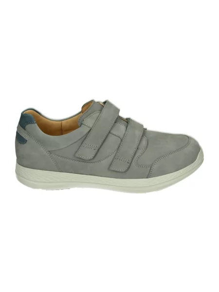 Sneakersy Ganter skórzane szare