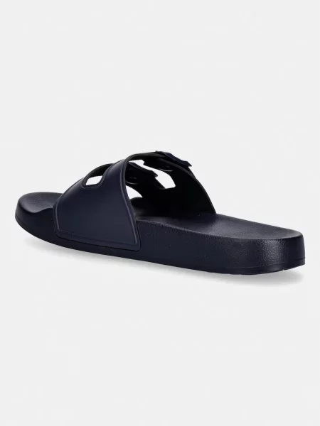Klapki Emporio Armani granatowe