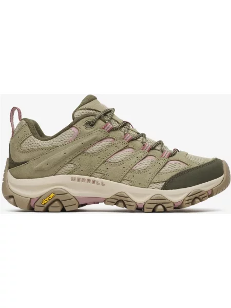 Buty do biegania Merrell Moab 3 oliwkowo różowy 37 beżowy