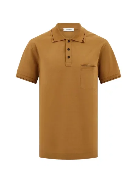 Tricou polo Ferragamo maro