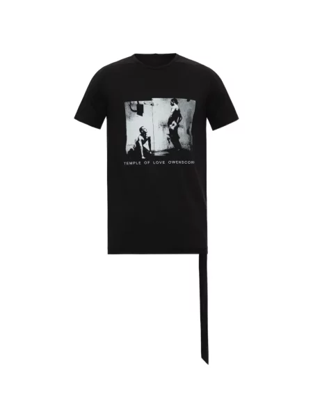 Tricou Rick Owens Drkshdw scurt negru