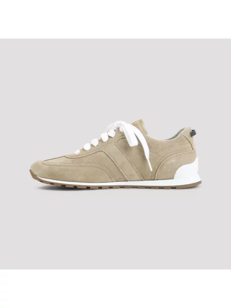 Sneakersy Brunello Cucinelli beżowe