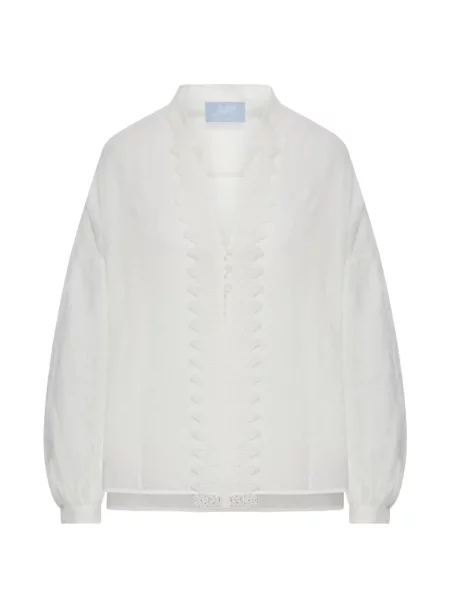 Bluzka Seafarer koronkowa biała