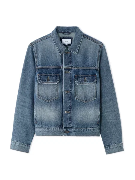 Geacă de blugi Celio albastru