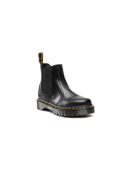 Členková obuv s elastickým prvkom Dr. Martens čierna