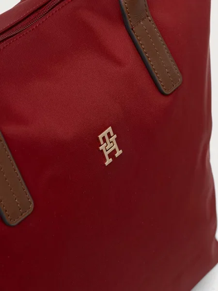 Tommy Hilfiger шопинг чанта дамска червено
