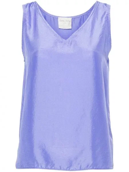 Tricou Forte_forte de mătase violet