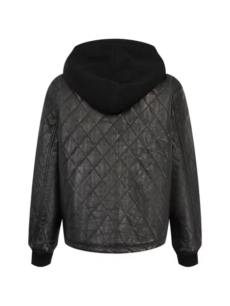 Geanta de piele R13 cu glugă negru