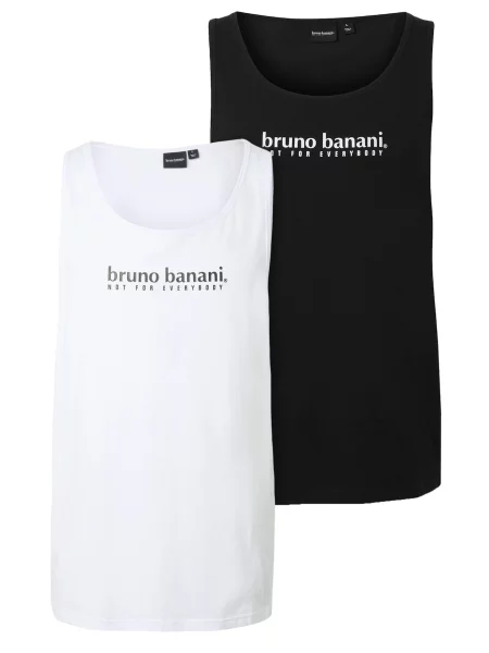 Bruno Banani Tricou negru alb