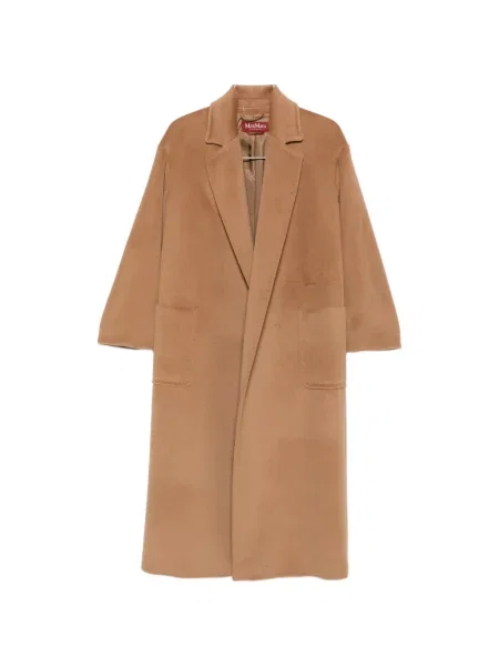 Cu centură palton Max Mara cu rever