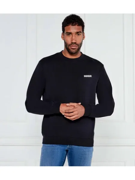 Napapijri Hanorac B-SMALL BOX C | Relaxed fit negru