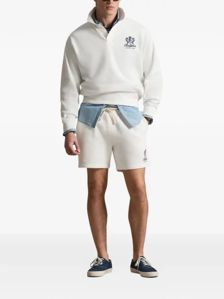 Ριγέ δερμάτινος κάλτσες Polo Ralph Lauren με κορδόνι μαύρο