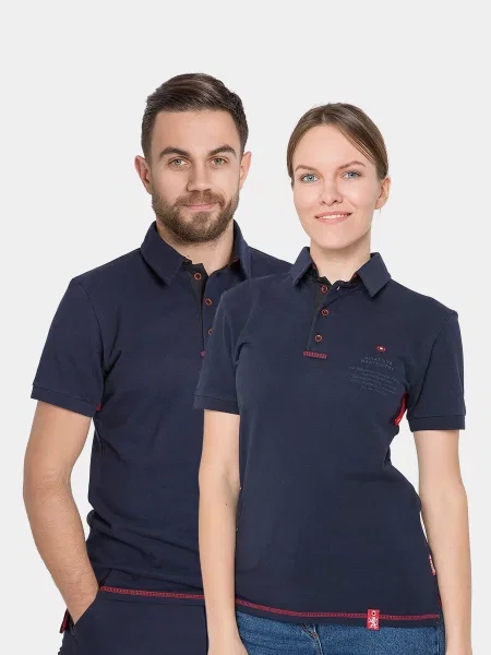 Поло Авіація Галичини темно-синій синє