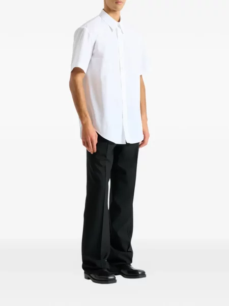 Cămașă Balmain din poplin alb