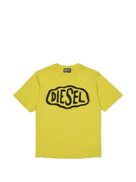 Koszulka dziecięca Diesel żółta