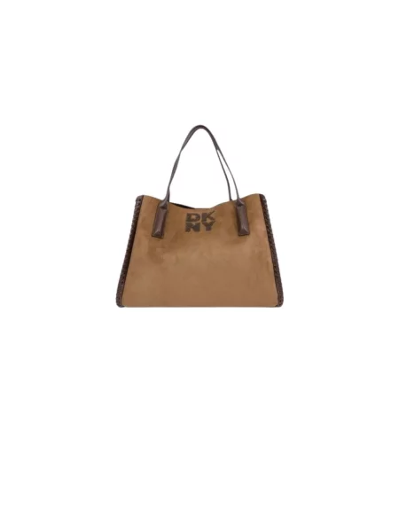 Shopperka Dkny brązowa
