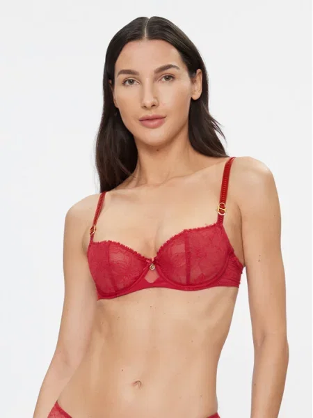 Chantelle Biustonosz z fiszbiną czerwony