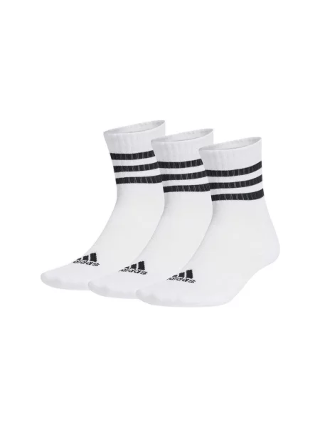 Șosete Adidas Performance cu dungi alb