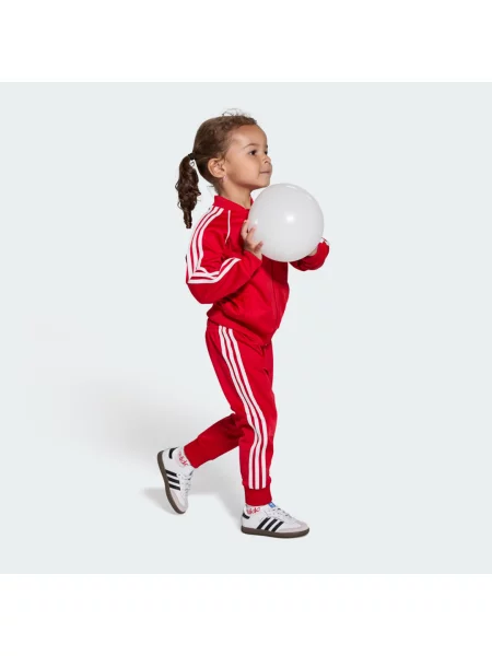 Boty Samba OG Comfort Closure Elastic Lace Kids bílé
