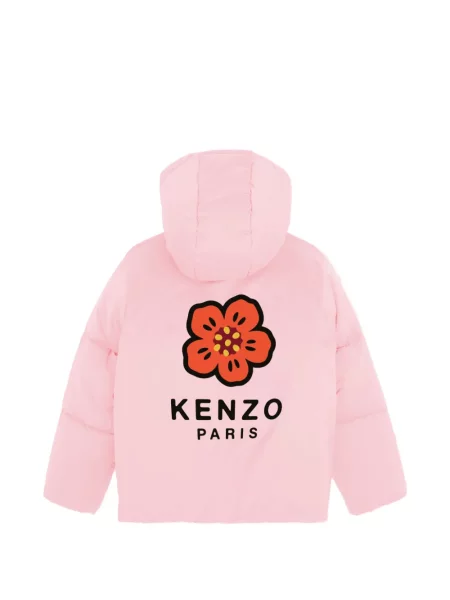 Kurtka dziecięca Kenzo różowa
