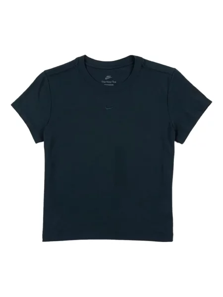 Tricou Nike din fleece plisat până la genunchi albastru