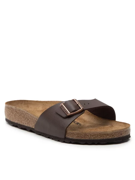 Natikači Birkenstock Madrid Bs rjava