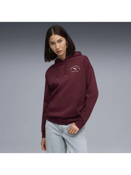 Bluza z kapturem PUMA Class o luźnym kroju PUMA biała
