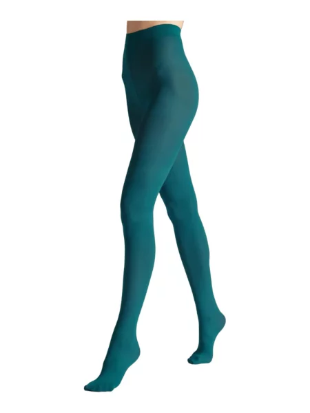 Sokisahtel Punčocháče STIINA 40 DEN tights petrolejová