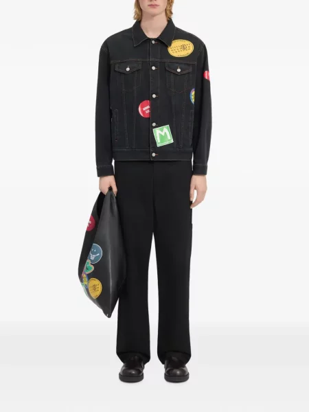 Geacă de blugi Mm6 Maison Margiela albastru