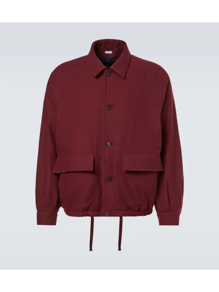 Kasmír dzseki A.presse borvörös