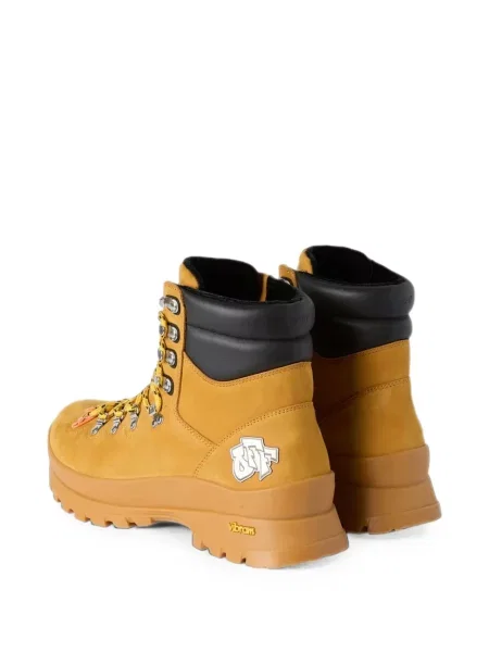 Botine Off-white cu autograf alb