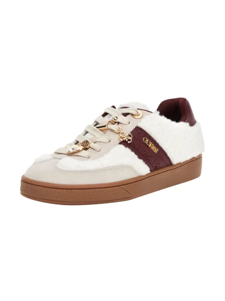 Sneakersy Guess skórzane białe