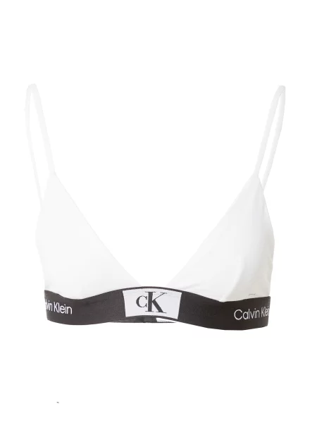 Calvin Klein Underwear Sutien Bralette Unlined alb