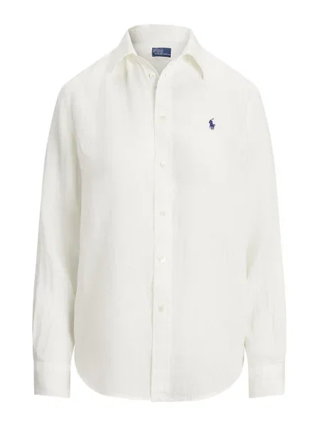 Polo Ralph Lauren Bluză CLASSIC murdar alb