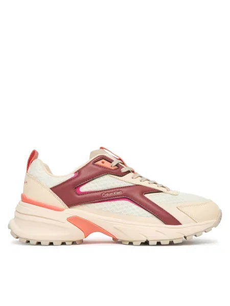 Sneakers Calvin Klein Hike Run Ckstripe Mesh Crem