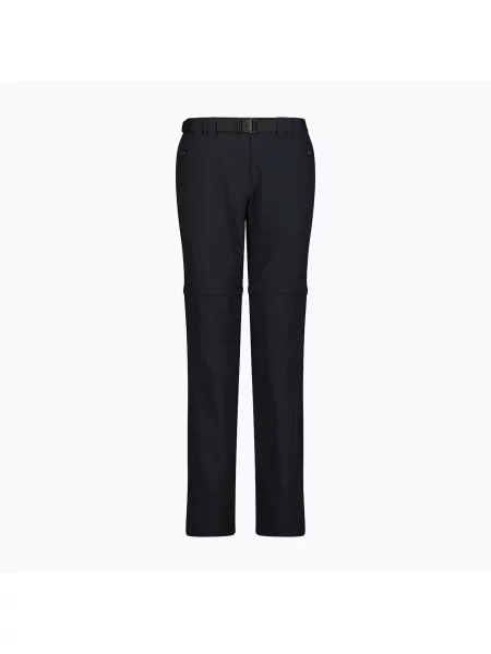 Pantaloni de trekking pentru femei CMP Zip Off anthracite