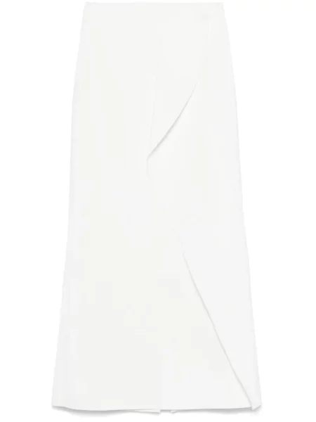 Fusta maxi Acler alb