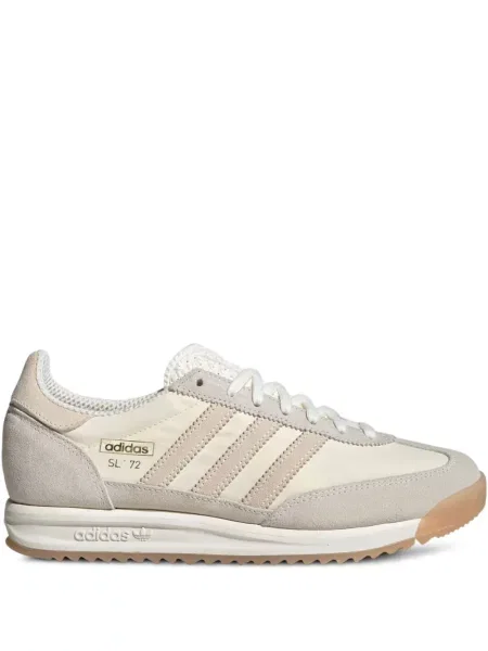 Sneakerși Adidas Samba din piele de căprioară alb